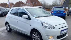 Hvid Brugt 2014 Mitsubishi Space Star Intense | 39.900 kr. (God pris)