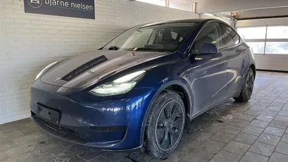 Brugt Tesla Model Y Long Range RWD 255 kW (347 HK) 2025 Blåmetal SUV