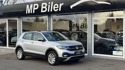 Sølvmetal Brugt 2020 VW T-Cross Style SUV | 184.900 kr. (Fair pris)