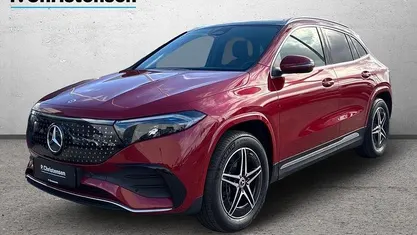 Brugt Mercedes EQA250+ AMG 139 kW (190 HK) 2024 Farve: mørkrødmetal SUV