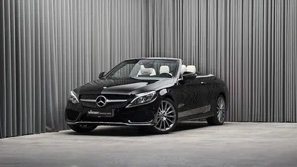 Brugt Mercedes C250 AMG line 211 HK (155 kW) 2017 Cabriolet