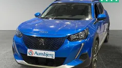 Blå metal Brugt 2022 Peugeot e-2008 Allure SUV | 127.500 kr. (Fair pris)