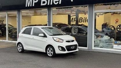 Hvid Brugt 2013 Kia Picanto Active Hatchback | 44.900 kr. (Fair pris)
