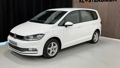 Hvid Brugt 2017 VW Touran Comfortline MPV | 178.700 kr. (God pris)