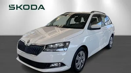 Hvid Brugt 2022 Skoda Fabia Hatchback | 164.900 kr. (Fair pris)