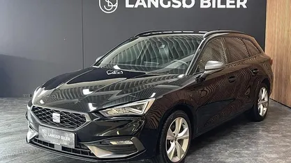 Brugt Seat Leon FR 204 HK (150 kW) 2020 Sortmetal Stationcar