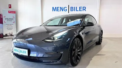 Brugt 2020 Tesla Model 3 Performance Sedan | 209.900 kr. (Fair pris)