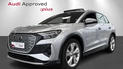 Sølvmetal Brugt 2025 Audi Q4 e-tron S-Line SUV | 394.900 kr. (Fair pris)
