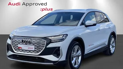 Hvidmetal Brugt 2025 Audi Q4 e-tron S-Line SUV | 389.900 kr. (Fair pris)