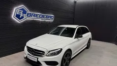 Brunmetal Brugt 2017 Mercedes C220 AMG line Stationcar | 164.500 kr. (Fair pris)