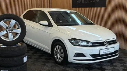 Hvid Brugt 2019 VW Polo Comfortline Hatchback | 127.500 kr. (Fair pris)