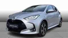 Sølv metal Brugt 2024 Toyota Yaris Hybrid Style Hatchback | 224.900 kr. (Fair pris)