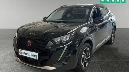 Brugt Peugeot e-2008 Allure 100 kW (136 HK) 2022 Sort metal SUV