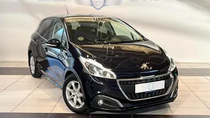 Brugt Peugeot 208 Signature Sky 100 HK (73 kW) 2020 Mørkblåmetal Hatchback