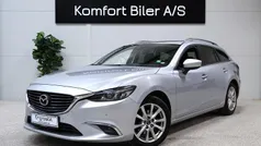 Sølvmetal Brugt 2017 Mazda 6 Vision Stationcar | 74.900 kr. (Super pris)