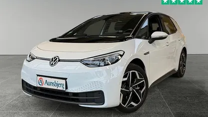 Brugt VW ID.3 Pro 150 kW (204 HK) 2022 Hvid metal Hatchback