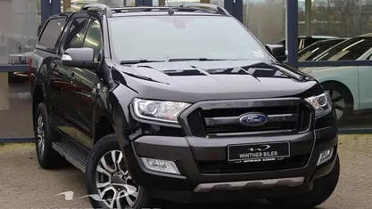 Sortmetal Brugt 2017 Ford Ranger Wildtrack Afhentning | 169.900 kr.