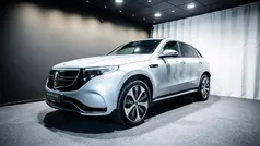 Brugt Mercedes EQC400 AMG line 300 kW (408 HK) 2020 Farve: sølvmetal SUV