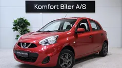 Rødmetal Brugt 2015 Nissan Micra Acenta Hatchback | 59.800 kr. (Fair pris)