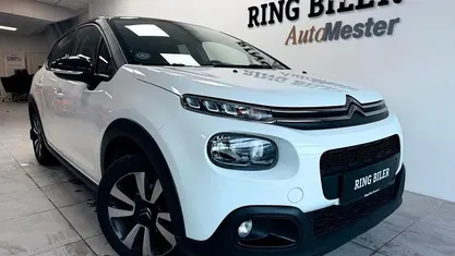 Brugt Citroën C3 100 HK (73 kW) 2020 Hvid Hatchback