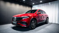 Farve: rødmetal Brugt 2024 Mercedes EQA250+ AMG SUV | 359.900 kr. (Fair pris)