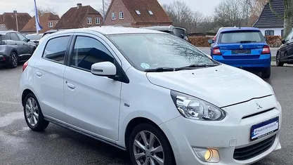 Hvid Brugt 2014 Mitsubishi Space Star Intense | 39.900 kr. (God pris)