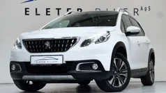 Hvid Brugt 2017 Peugeot 2008 Allure Sky SUV | 79.900 kr. (God pris)