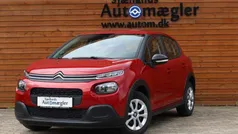 Mørkrødmetal Brugt 2020 Citroën C3 PureTech Hatchback | 90.000 kr. (Fair pris)
