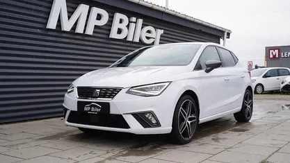 Hvid Brugt 2019 Seat Ibiza XCELLENCE Hatchback | 89.900 kr. (Fair pris)