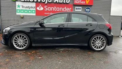 Sort Brugt 2018 Mercedes A200 Edition Hatchback | 174.900 kr. (Fair pris)