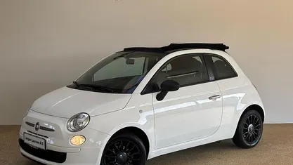 Brugt Fiat 500C 85 HK (62 kW) 2012 Hvid Cabriolet