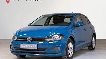 Brugt VW Polo Comfortline 95 HK (69 kW) 2018 Blå Hatchback