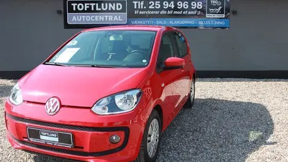 Rød Brugt 2015 VW up! Move Hatchback | 54.900 kr. (Fair pris)