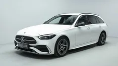 Hvid Brugt 2022 Mercedes C220 AMG line Stationcar | 3.749 kr.