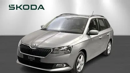 Brugt Skoda Fabia Ambition 110 HK (80 kW) 2019 Champagnemetal Stationcar