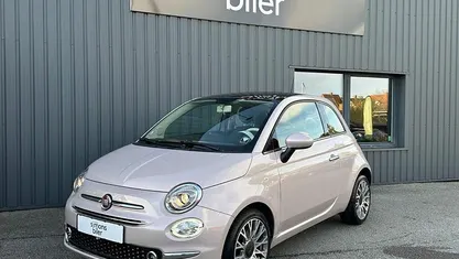 Lyserødmetal Brugt 2020 Fiat 500 Star | 104.900 kr. (Fair pris)