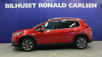 Brugt Peugeot 2008 Prestige 100 HK (73 kW) 2019 Rødmetal SUV