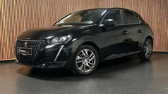 Sort Brugt 2021 Peugeot 208 Active Hatchback | 119.995 kr. (God pris)