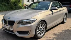 Champagnemetal Brugt 2017 BMW 220 Cabriolet | 214.990 kr. (Fair pris)