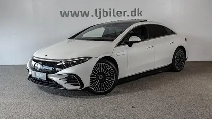 Hvidmetal Brugt 2022 Mercedes EQS450+ AMG line Hatchback | 619.800 kr. (Fair pris)