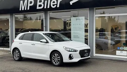 Brugt Hyundai i30 Premium 120 HK (88 kW) 2017 Hvid Hatchback