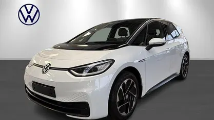 Hvid Brugt 2021 VW ID.3 Pro Performance Hatchback | 159.900 kr. (Fair pris)