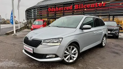 Sølvmetal Brugt 2021 Skoda Fabia Dynamic Stationcar | 139.850 kr. (Fair pris)