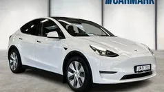 Hvid Brugt 2022 Tesla Model Y Long Range AWD SUV | 234.900 kr. (God pris)