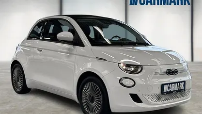 Hvid Brugt 2024 Fiat 500e Icon Cabriolet | 139.900 kr. (God pris)
