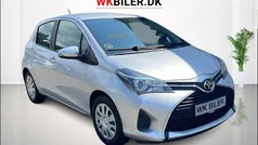 Sølvmetal Brugt 2014 Toyota Yaris T2 Hatchback | 54.800 kr. (Fair pris)