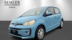 Lysblå Brugt 2018 VW up! move up! Hatchback | 89.900 kr. (Fair pris)