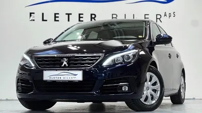 Mørkblåmetal Brugt 2018 Peugeot 308 Selection Sky Hatchback | 79.900 kr. (Super pris)