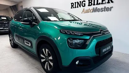 Blåmetal Brugt 2021 Citroën C3 PureTech Hatchback | 109.800 kr. (Fair pris)