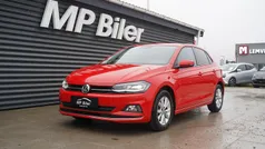 Brugt VW Polo Highline 115 HK (84 kW) 2018 Rød Hatchback